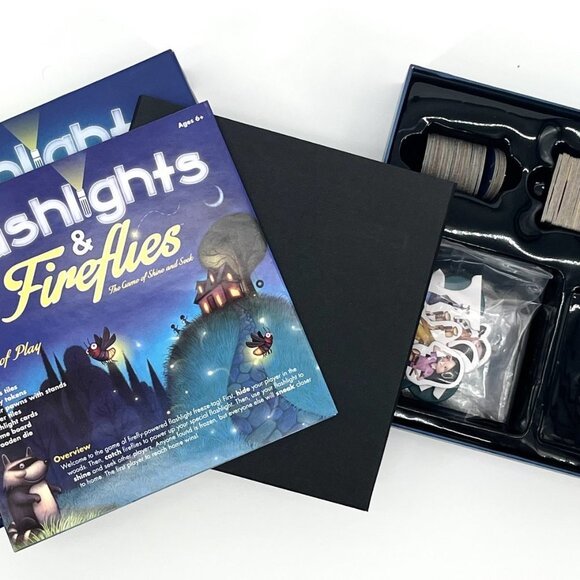 Flashlights and Fireflies The Game of Shine and Seek by Gamewright Complete - Picture 3 of 3